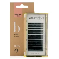 Lash Perfect B Curl Super Fine 0.05 Volume Mixed Tray