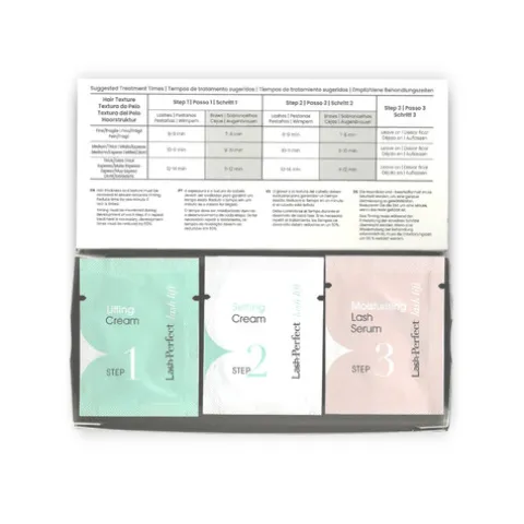 Lash Perfect Lash Lift Trio Lifting Para Sobrancelhas