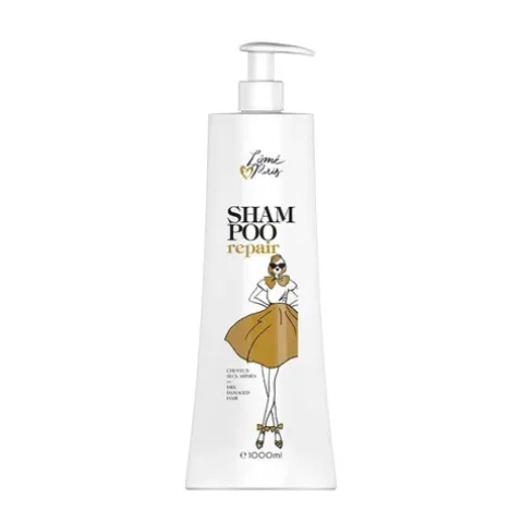 Lômé Paris Repair Intense Shampoo Reparador Para Cabelo Danificado