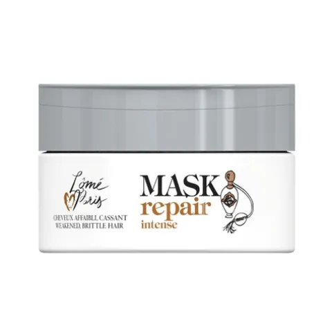 Lômé Paris Weak & Brittle Máscara Reconstrutora Para Cabelo Danificado