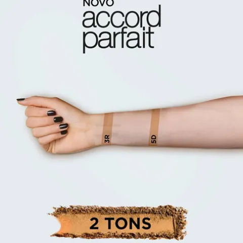 L’Oréal Paris Accord Parfait Pó Compacto Com Ácido Hialurónico - 5.D/5.W