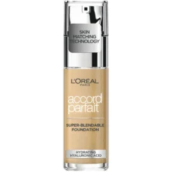 L’Oréal Paris Accord Parfait Base Com Ácido Hialurónico - 4.N Beige