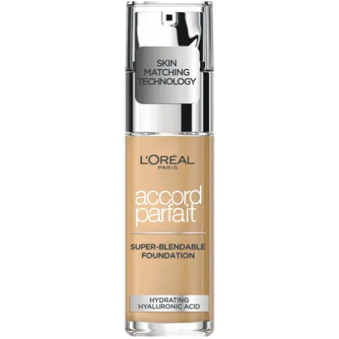 L’Oréal Paris Accord Parfait Base Com Ácido Hialurónico -3.D/W Golden Beige