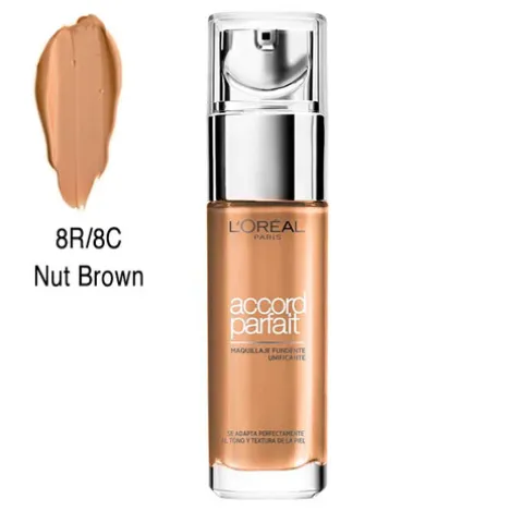 L’Oréal Paris Base Accord Parfait - 8R/C Nut Brown