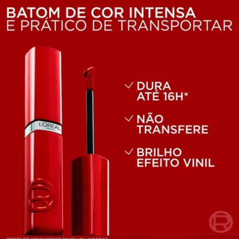 L’Oréal Paris Infaillible Laque Resistance Batom Líquido Com Brilho 410