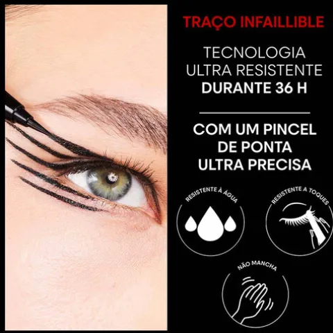 L’Oréal Paris Infaillible Micro Fine Liner 36H Eyeliner 01 Obsidian
