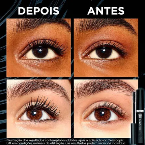L’Oréal Paris Telescopic Lift Black Máscara De Pestanas