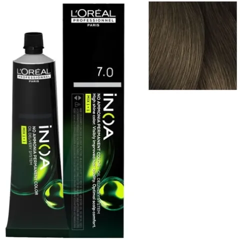 L’Oréal Pro Inoa Coloração 7.0 Fundamental