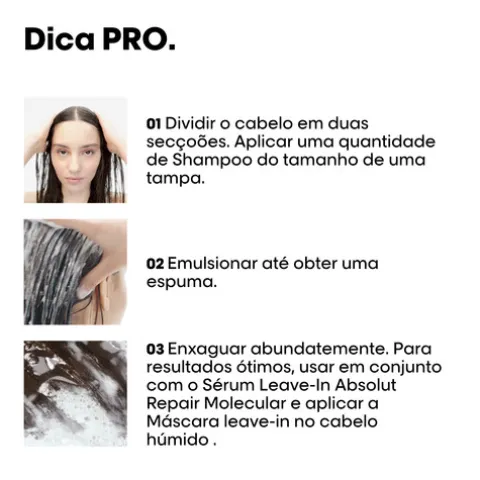 L’Oréal Pro Serie Expert Absolut Repair Molecular Refill Champô