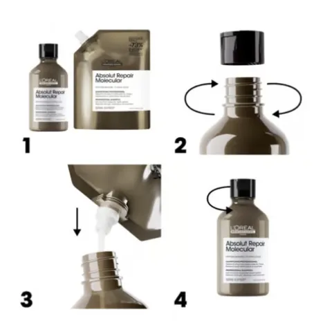 L’Oréal Pro Serie Expert Absolut Repair Molecular Refill Champô