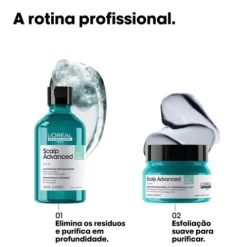 L’Oréal Pro Serie Expert Scalp Advanced Argila 2 Em 1 Para Cabelo Oleoso