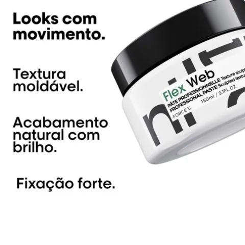 L’Oréal Pro Tecni.Art Flex Web Cera Para O Cabelo Em Pasta