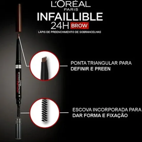 L’Oreal Paris Infaillible Brows Filling Triangular Lápis Sobrancelhas 7.0