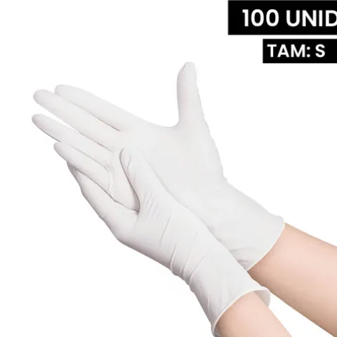 Luvas Em Latéx Com Pó