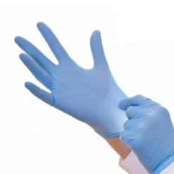Luvas Nitrilo Sem Pó Azul