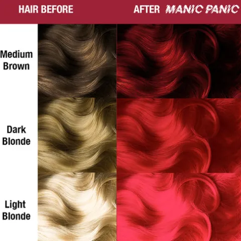 Manic Panic Creme De Coloração Semi-Permanente Rock N Roll Red