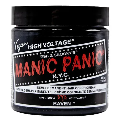 Manic Panic Creme De Coloração Semi-Permanente Raven