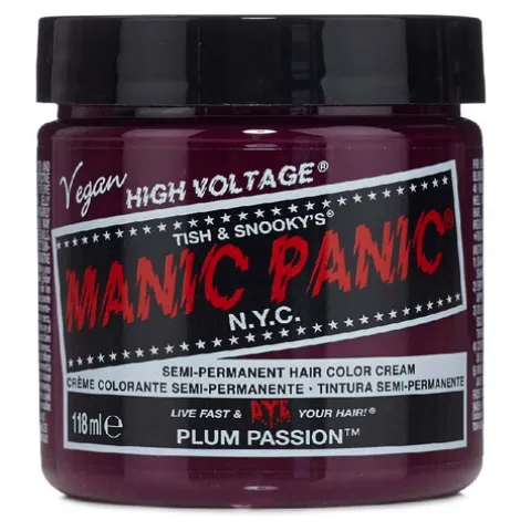 Manic Panic Creme De Coloração Semi-Permanente Plum Passion