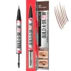 Maybelline Build-A-Brow 2 In 1 Caneta E Gel De Sobrancelhas 257 Medium Brow