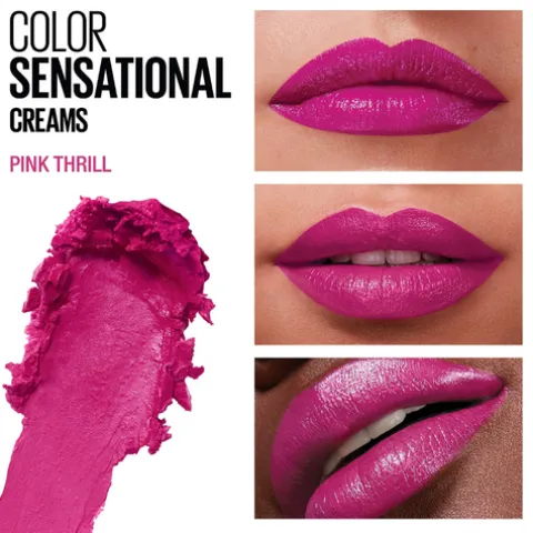 Maybelline Color Sensational Creams Batom 266 Pink Thrill