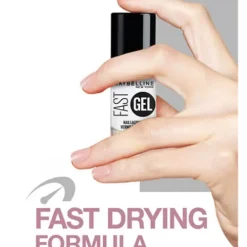 Maybelline Fast Gel Verniz Unhas 12 Rebeld Red
