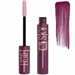 Maybelline Lash Sensational Sky High Máscara De Pestanas Burgundy Haze