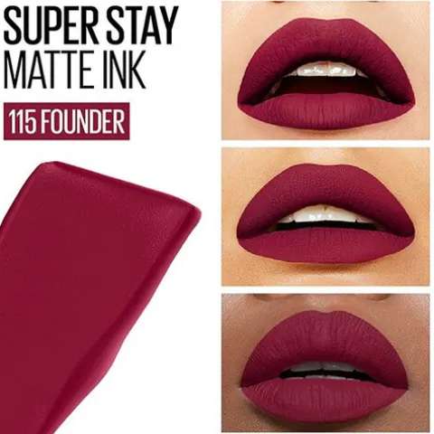 Maybelline Superstay Matte Ink Batom Líquido 115 Found