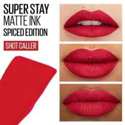 Maybelline Superstay Matte Ink Spiced Batom Líquido 325 Shot Caller