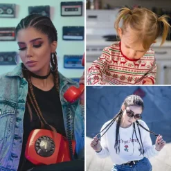 Mignon Elásticos Cabelo Pretos