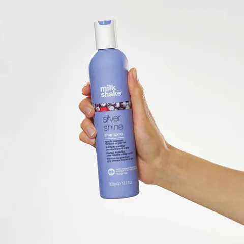 Milk Shake Silver Shine Shampoo Para Cabelos Loiros Ou Grisalhos