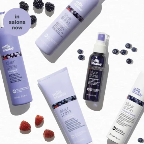 Milk Shake Silver Shine Shampoo Para Cabelos Loiros Ou Grisalhos