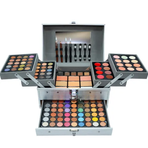 Mya Mala De Maquilhagem Metálica Média