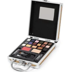 Mya Mala Pequena De Maquilhagem Dourada