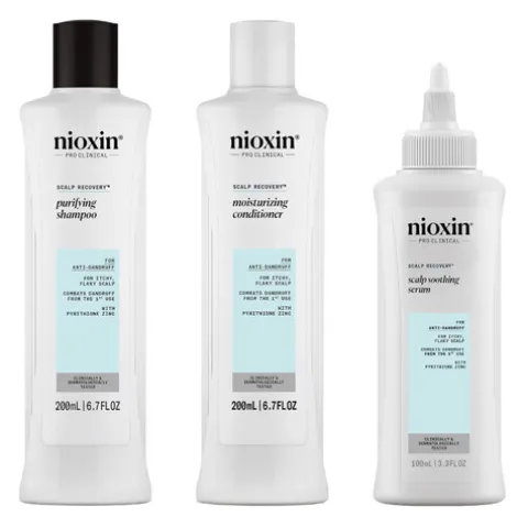 Nioxin Kit Scalp Recovery Tratamento Eficaz Contra A Caspa