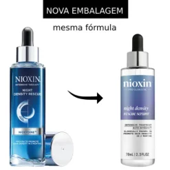 Nioxin Night Density Rescue Tratamento Noturno Para Densidade Capilar