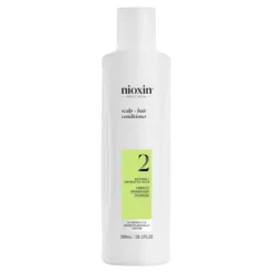 Nioxin Sistema 2 Condicionador Para Cabelo Natural Com Perda Densidade