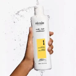 Nioxin Sistema 1 Condicionador Para Cabelo Fino Com Perda De Densidade