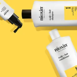 Nioxin Sistema 1 Condicionador Para Cabelo Fino Com Perda De Densidade