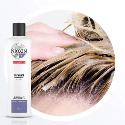 Nioxin Sistema 5 Shampoo Para Cabelos Quimicamente Tratados