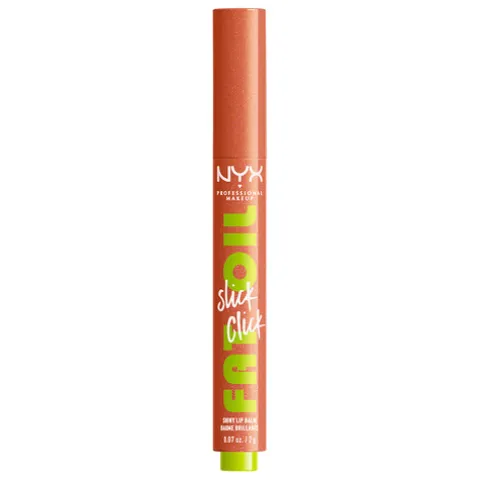 Nyx Fat Oil Slick Click Bálsamo Labial Clear With Bronze Pear 06 Hits Diffe
