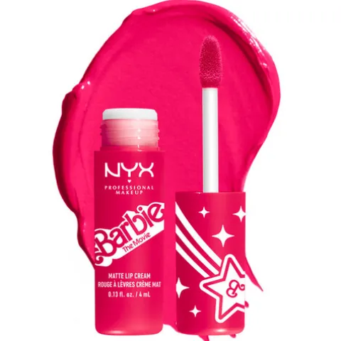 Nyx Pro Makeup Barbie Smooth Matte Whip Lip Cream 02 Perfect Day Pink