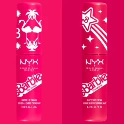 Nyx Pro Makeup Barbie Smooth Matte Whip Lip Cream 01 Dreamhouse Pink