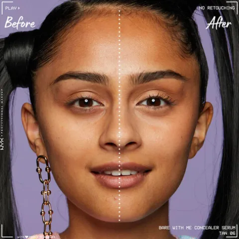 Nyx Pro Makeup Bare With Me Serum Corretor Tan