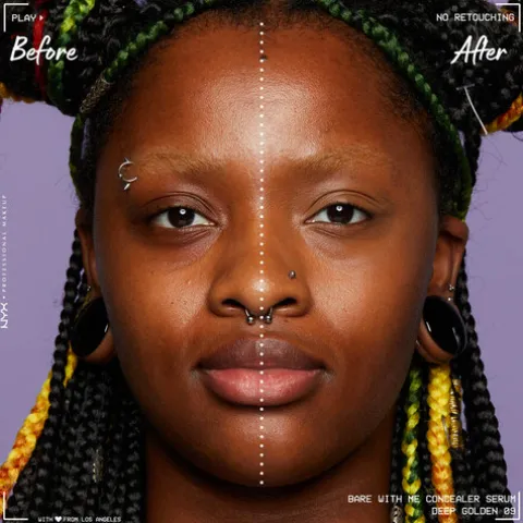 Nyx Pro Makeup Bare With Me Serum Corretor - Deep Golden