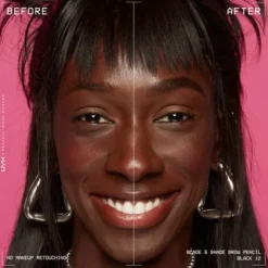 Nyx Pro Makeup Blade & Shade Nano Lápis De Sobrancelha - Black