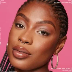 Nyx Pro Makeup Blade & Shade Nano Lápis De Sobrancelha - Espresso