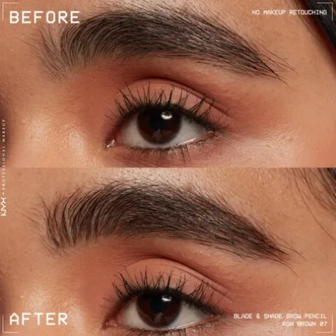 Nyx Pro Makeup Blade & Shade Nano Lápis De Sobrancelha - Ash Brown