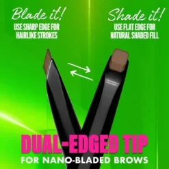 Nyx Pro Makeup Blade & Shade Nano Lápis De Sobrancelha - Ash Brown