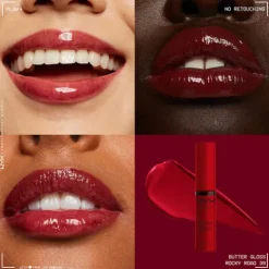 Nyx Pro Makeup Butter Gloss Batom De Brilho Rocky Road
