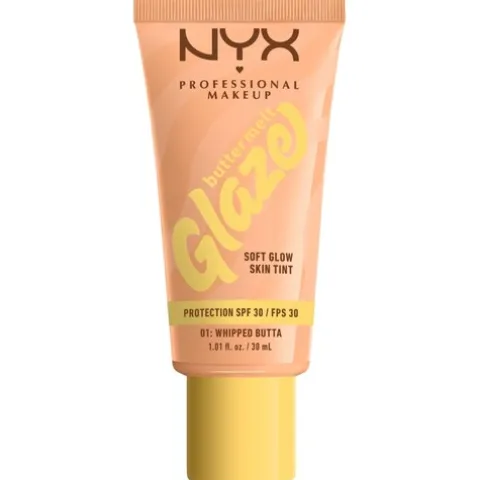 Nyx Pro Makeup Buttermelt Glaze Soft Glow Skin Tint Spf 30 - Whipped